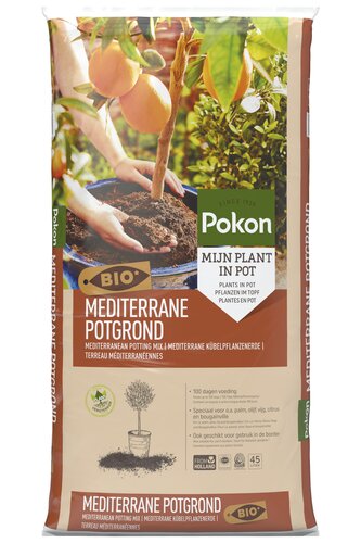 Pokon Bio Potgrond Mediterrane Planten - 45L  - afbeelding 1
