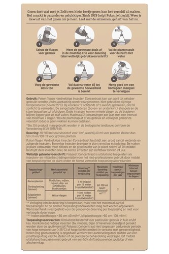 Pokon Bio Tegen Hardnekkige Insecten Polysect Concentraat - 175ml - afbeelding 2