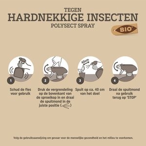 Pokon Bio Tegen Hardnekkige Insecten Polysect Spray 800ml - afbeelding 7