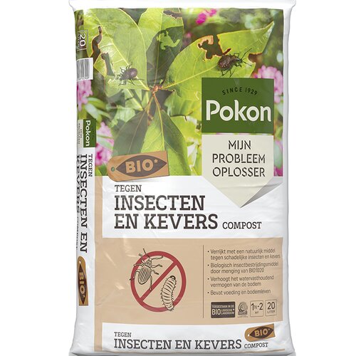 Pokon Bio Tegen Insecten en Kevers Compost 20L - afbeelding 2