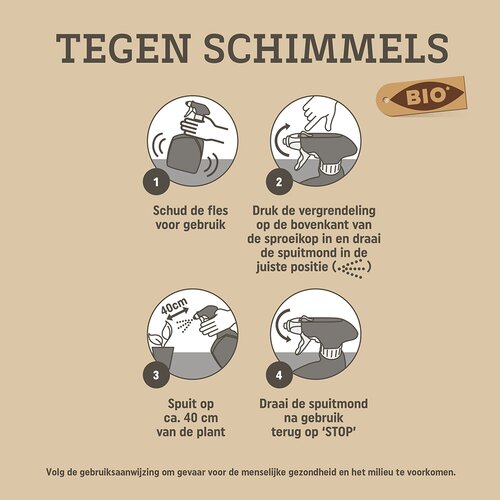 Pokon Bio Tegen Schimmels Spray 800ml - afbeelding 4