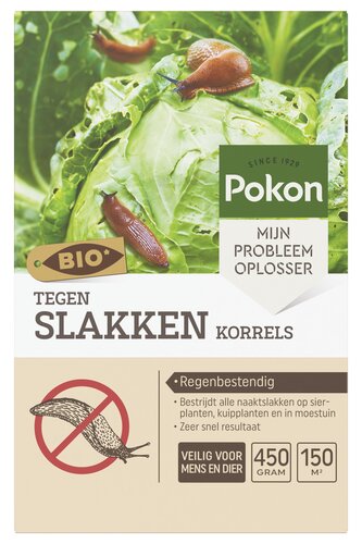 Pokon Bio Tegen Slakken Korrels 450gr - afbeelding 1