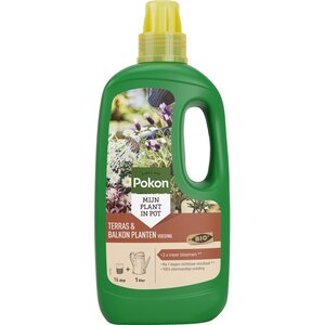 Pokon Bio Terras & Balkon Planten Voeding - 1L