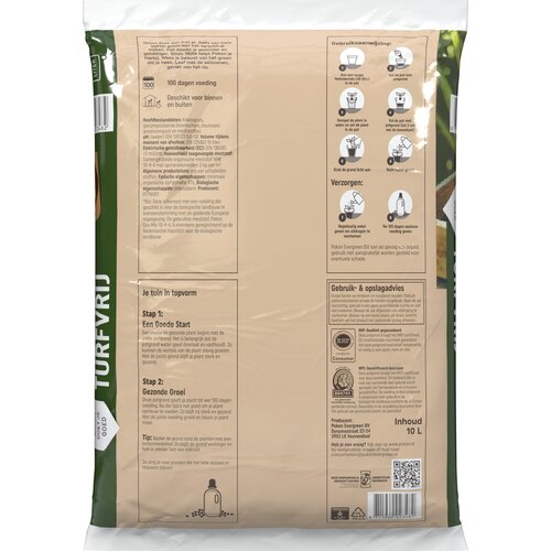 Pokon Bio Turfvrije Potgrond 10L  - afbeelding 2