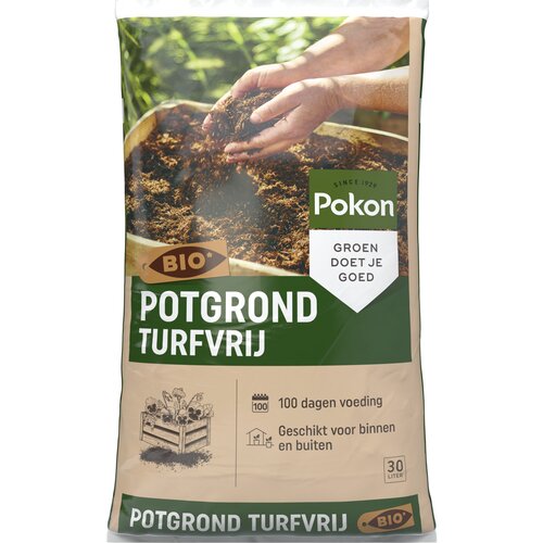 Pokon Bio Turfvrije Potgrond 30L - afbeelding 1