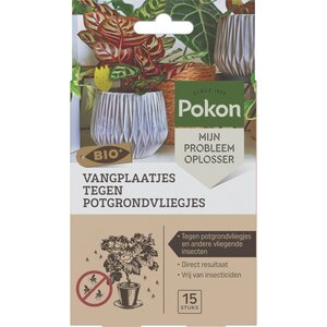 Pokon Bio Vangplaatjes tegen Potgrondvliegjes - 15 stuks