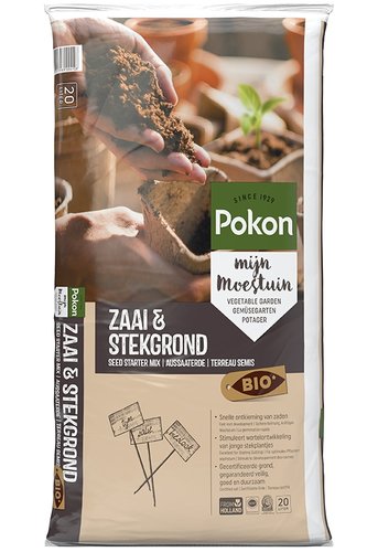 Pokon Bio Zaai & Stekgrond 20L - afbeelding 1