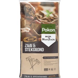 Pokon Bio Zaai & Stekgrond Turfvrij 20L - afbeelding 1