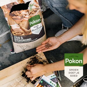 Pokon Bio Zaai & Stekgrond Turfvrij 20L - afbeelding 6