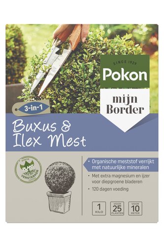 Pokon Buxus & Ilex Mest 1kg - afbeelding 1