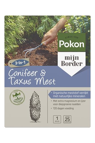 Pokon Conifeer & Taxus Mest 1kg - afbeelding 1