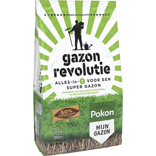Pokon Gazon Revolutie - 4kg - afbeelding 1