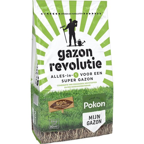 Pokon Gazon Revolutie 4kg - afbeelding 2
