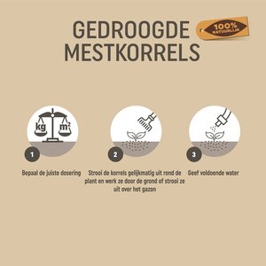Pokon Gedroogde Mestkorrel 20kg - afbeelding 3