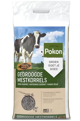 Pokon Gedroogde Mestkorrel 5kg - afbeelding 1