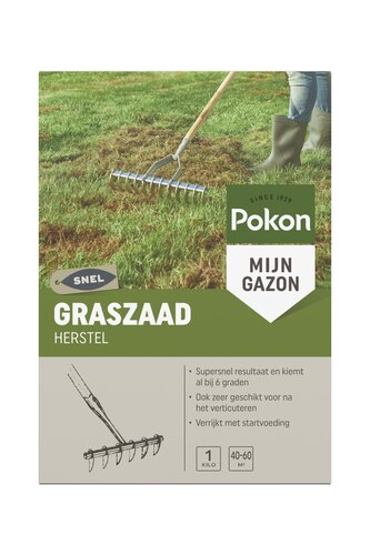 Pokon Graszaad Herstel SOS 1kg - afbeelding 1