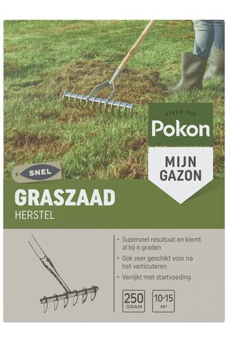 Pokon Graszaad Herstel SOS 250gr - afbeelding 1