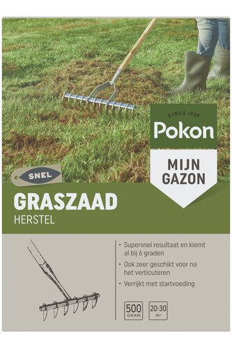 Pokon Graszaad Herstel SOS 500gr - afbeelding 1