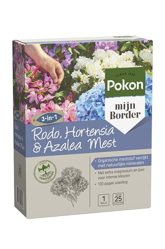 Pokon Rhododendron, Hortensia & Azalea Mest 1kg - afbeelding 1