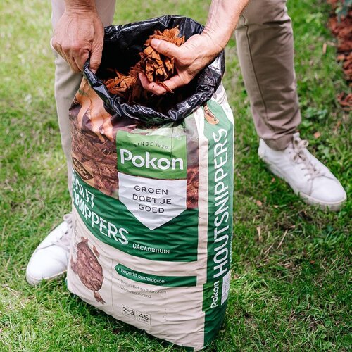 Pokon Houtsnippers Cacaobruin 45L - afbeelding 5
