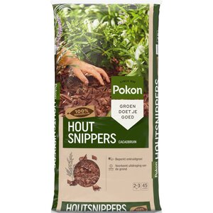 Pokon Houtsnippers Cacaobruin 45L - afbeelding 1