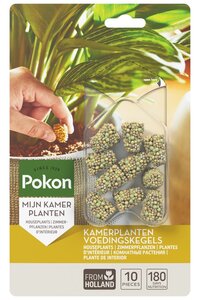 Pokon Kamerplanten Voedingskegels 10 stuks OP=OP