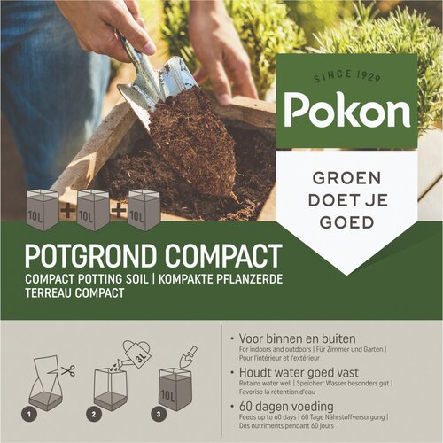 Pokon Kokos Potgrond Compact - 30L - afbeelding 1