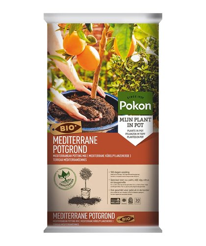 Pokon Bio Potgrond Mediterrane Planten 30L