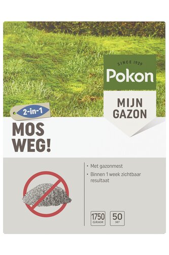 Pokon Mos Weg! 1,75kg voor 50mВ  - afbeelding 1