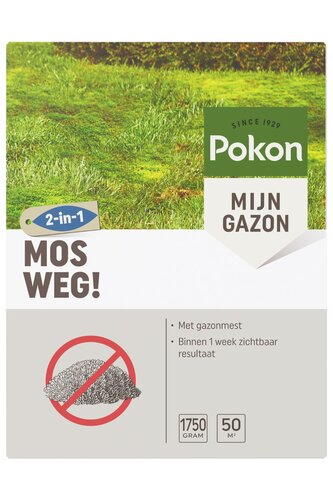 Pokon Mos Weg! 1,75kg voor 50m² OP=OP - afbeelding 1