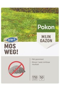 Pokon Mos Weg! 1,75kg voor 50m² OP=OP - afbeelding 1