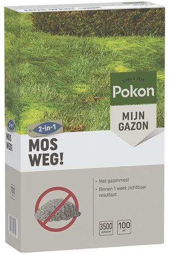 Pokon Mos Weg! 3,5kg voor 100m² - afbeelding 1