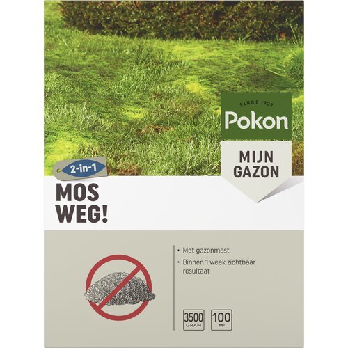 Pokon Mos Weg! 3,5kg voor 100mВ  - afbeelding 2