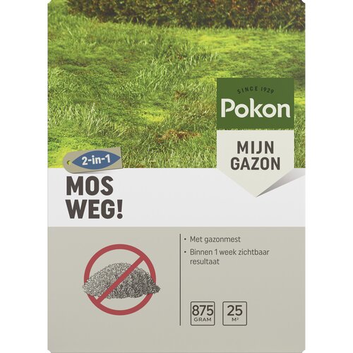 Pokon Mos Weg! 875gr voor 25mВ  - afbeelding 1