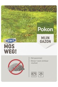 Pokon Mos Weg! 875gr voor 25m² OP=OP - afbeelding 2