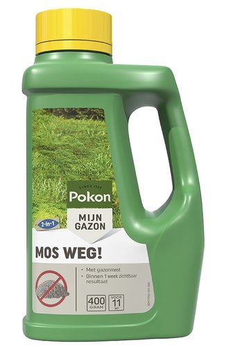 Pokon Mos Weg! Strooibus 400gr - afbeelding 1