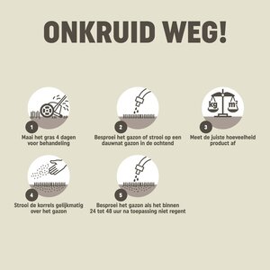Pokon Onkruid Weg! 800gr voor 40mВ - afbeelding 3