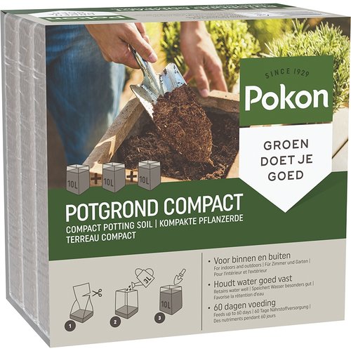 Pokon Kokos Potgrond Compact 30L - afbeelding 2