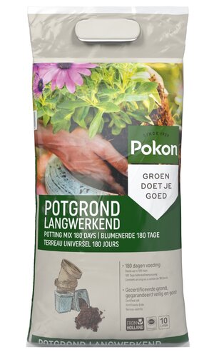 Pokon Potgrond Langwerkend 10L OP=OP - afbeelding 1