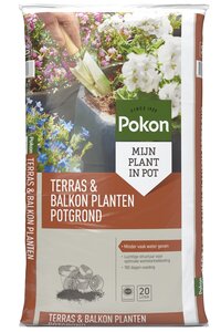 Pokon Potgrond Terras & Balkon Planten 20L - afbeelding 1