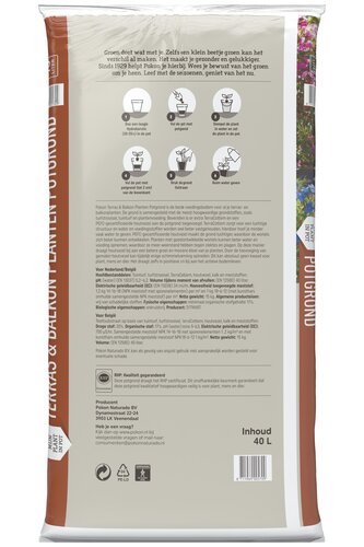 Pokon Potgrond Terras & Balkon Planten - 40L - afbeelding 2