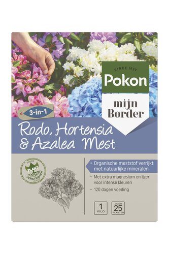 Pokon Rhododendron, Hortensia & Azalea Mest - 1kg - afbeelding 1