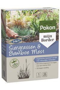 Pokon Siergrassen & Bamboe Mest 1kg - afbeelding 1