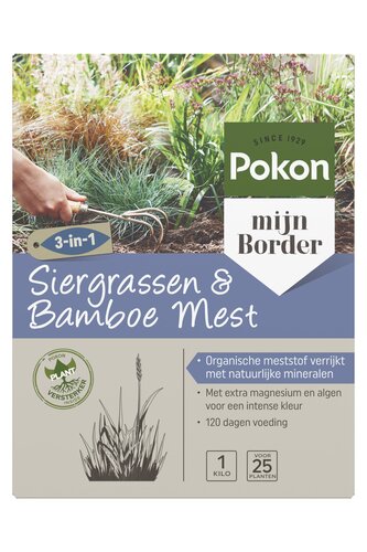 Pokon Siergrassen & Bamboe Mest 1kg - afbeelding 1