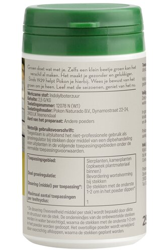 Pokon Stekpoeder - 25gr - afbeelding 2