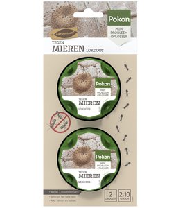 Pokon Tegen Mieren Mier-Ex Lokdoos 2 stuks - afbeelding 1
