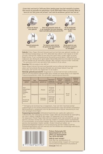 Pokon Tegen Onkruid Concentraat 900ml - afbeelding 2