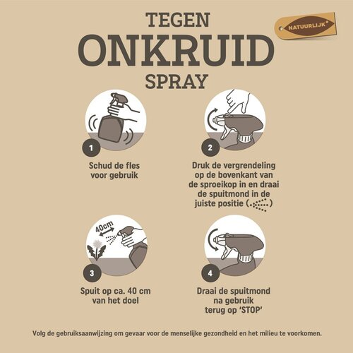 Pokon Tegen Onkruid Spray - 1L - afbeelding 3