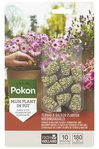 Pokon Terras & Balkon Planten Voedingskegels 10 stuks  - afbeelding 1