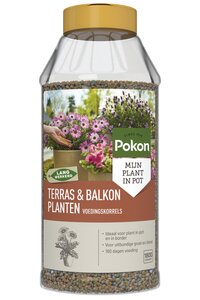 Pokon Terras & Balkon Planten Voedingskorrels 1800gr